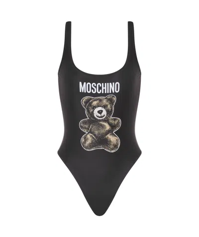 MOSCHINO TEDDY BEAR-MOTIF SWIMSUIT
