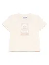 Moschino Teddy Bear-motif T-shirt In Neutrals