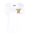 Moschino Teddy Bear Motif T-shirt In White