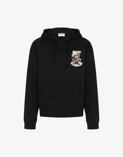 MOSCHINO MOSCHINO TEDDY BEAR ORGANIC COTTON SWEATSHIRT