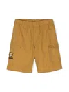 Moschino Teddy Bear-patch Cargo Shorts In 中性色