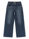 Moschino Teddy Bear Patch Jeans In Blue