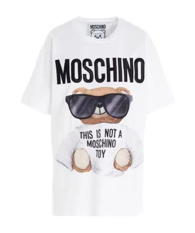 MOSCHINO TEDDY BEAR PATTERN PRINTED T-SHIRT