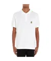 Moschino Teddy Bear Embroidered Polo Shirt In White