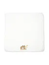 Moschino Teddy Bear-print Blanket In Neutrals