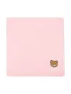 Moschino Teddy Bear-print Blanket In Pink