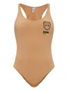 Moschino Teddy Bear-print Body In Brown