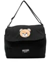 Moschino Teddy Bear-print Changing Bag In Black