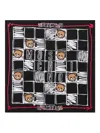 Moschino Schal Mit Teddybär-print In Multi
