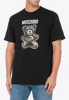 Moschino Teddy Bear T-shirt In Black