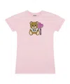 Moschino Teddy Bear-print Dress In Pink