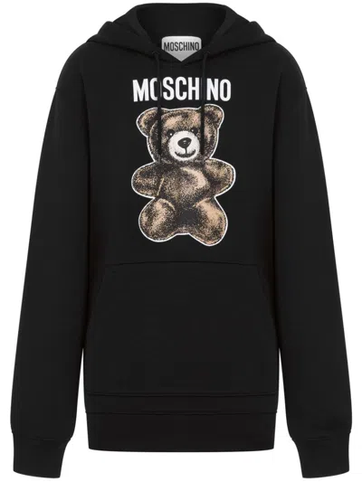 MOSCHINO TEDDY BEAR-PRINT HOODIE