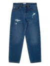 Moschino Teddy Bear-print Jeans In Blue
