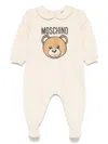 Moschino Teddy Bear-print Pyjamas In Neutrals