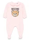 Moschino Teddy Bear-print Pyjamas In Pink