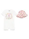 Moschino Teddy Bear-print Romper In White
