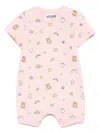 Moschino Teddy Bear-print Shorties In Pink