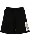 Moschino Sweatshirt Shorts In Black