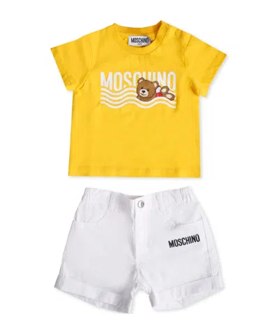 Moschino Teddy-bear-print Shorts Set