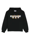 Moschino Teddy Bear-print Sweatshirt In Black