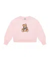 Moschino Kids Teddy Bear Print Sweatshirt In Pink