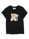 Moschino Teddy Bear-print T-shirt In Black