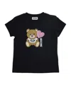 Moschino Teddy Bear-print T-shirt In Black