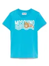 Moschino Teddy Bear-print T-shirt In Blue
