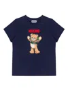 Moschino Teddy Bear-print T-shirt In Blue