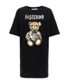 Moschino T-shirt Drawn Teddy Bear In Black