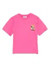 Moschino Teddy Bear-print T-shirt In Pink