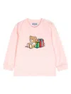 Moschino Teddy Bear-print T-shirt In Pink