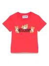 Moschino Teddy Bear-print T-shirt In Red