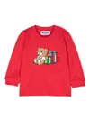 Moschino Teddy Bear-print T-shirt In Red