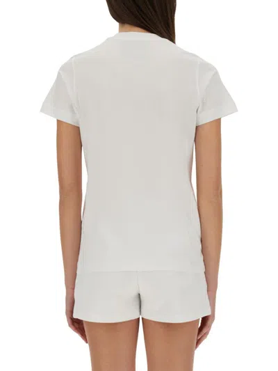 Moschino Teddy Bear Print T-shirt In White