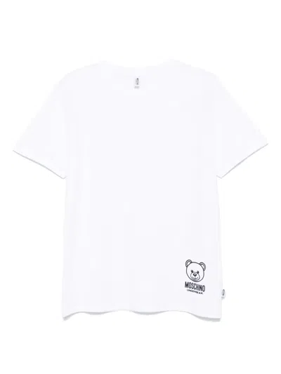 Moschino Teddy Bear-print T-shirt In White