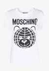 Moschino Teddy Bear Print T-shirt In White