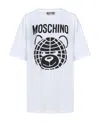 Moschino Teddy Bear Print T-shirt In White