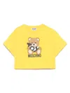Moschino Teddy Bear-print T-shirt In Yellow