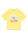 Moschino Teddy Bear-print T-shirt In Yellow