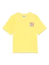 Moschino Teddy Bear-print T-shirt In Yellow