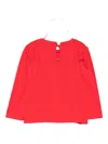 Moschino Teddy Bear-print Top In Red