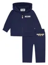 Moschino Teddy Bear-print Tracksuit In Blue