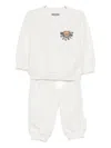 Moschino Teddy Bear-print Tracksuit In Neutral