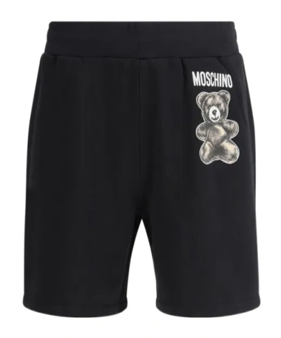 MOSCHINO MOSCHINO TEDDY BEAR PRINTED BERMUDA SHORTS