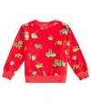 Moschino Teddy Bear-motif Sweatshirt In Red