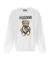 Moschino Couture Woman Sweatshirt White Size 8 Cotton In White