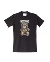 Moschino Graphic Bear Print Crew Neck T-shirt
