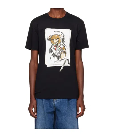 MOSCHINO TEDDY BEAR PRINTED T-SHIRT