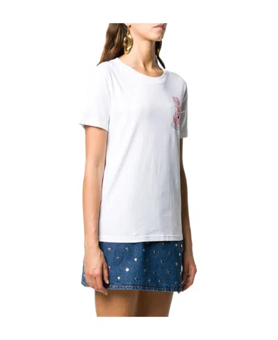 Moschino Teddy Bear Printed T-shirt In White